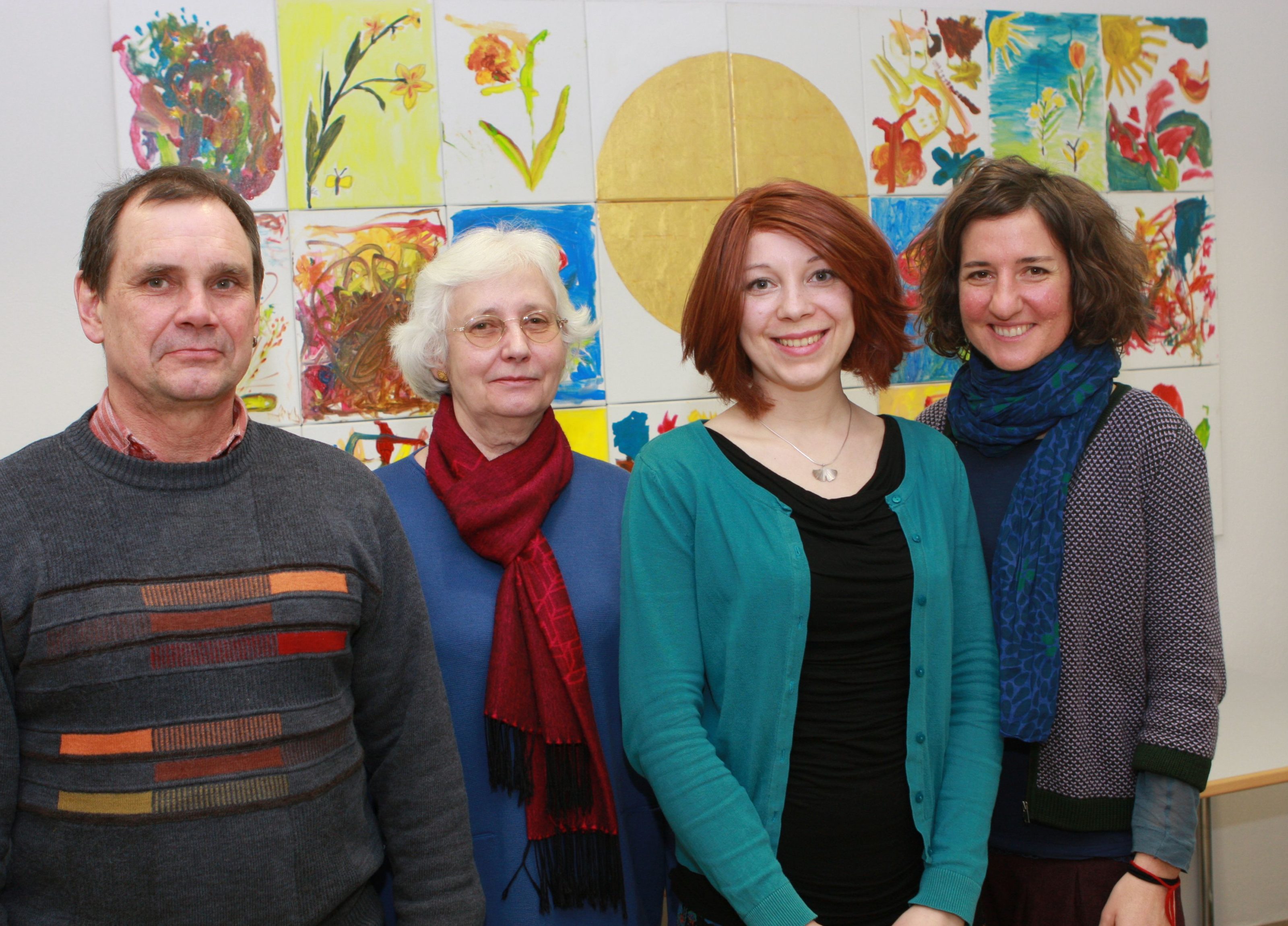 Refugio Team Augsburg Das Team in Augsburg (v.l.n.r.): Werner Neumann, Marion Stoffer, Karoline Karl, Christine Stellefeld