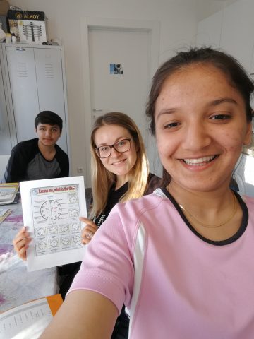 Khalida und Julia Khalida und Julia